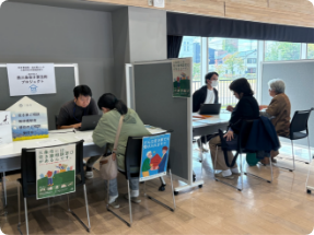 新潟県三条市での相談会の様子